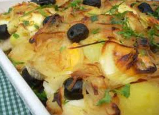 Receita de bacalhau no forno com azeite
