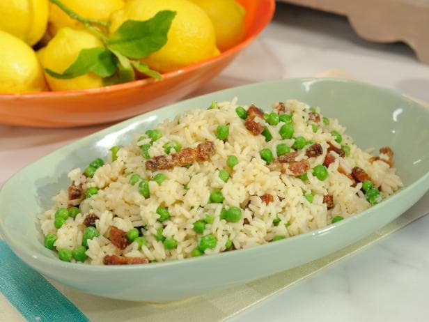 Arroz com ervilhas