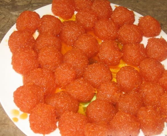 Docinhos de cenoura