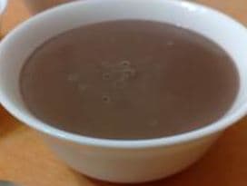 Mingau de chocolate