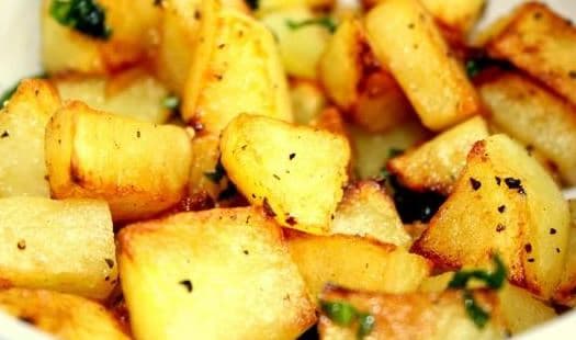 Batata corada