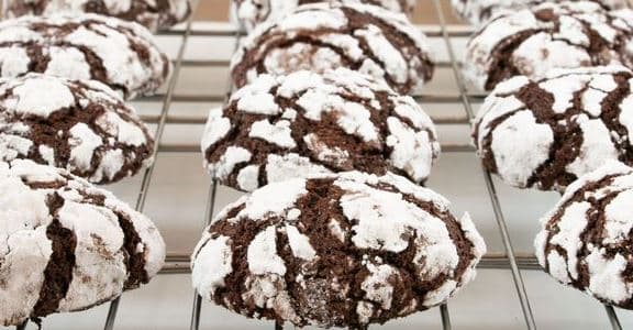Biscoito craquelado