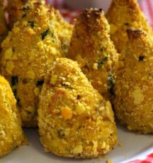 Coxinha sem massa na airfryer