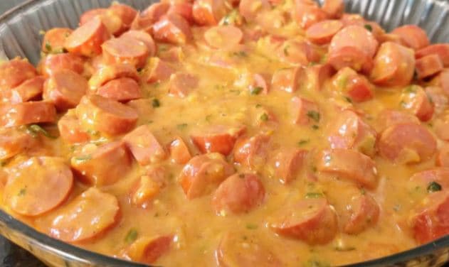 Strogonoff de salsicha