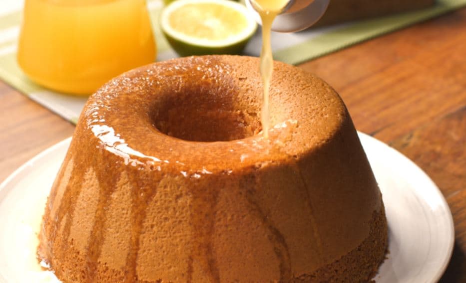 Bolo de laranja de liquidificador
