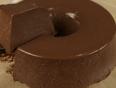 Pudim de chocolate