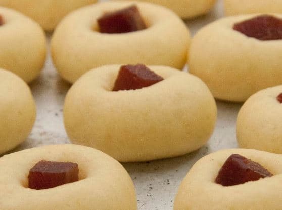 Bolacha de nata com goiabada