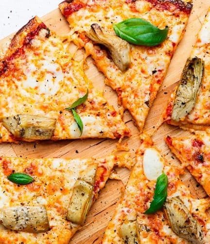 Pizza com massa de batata