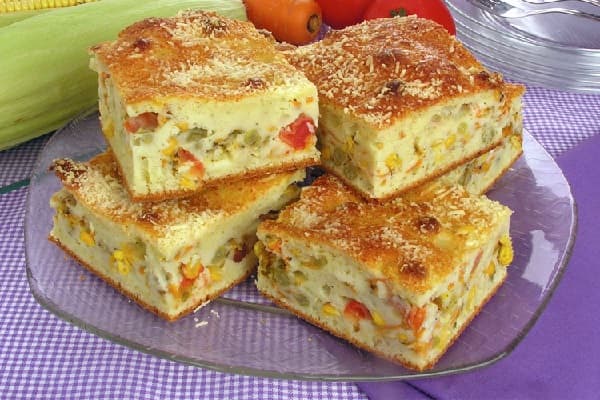 Torta de seleta de legumes