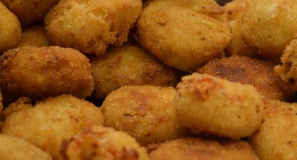 Bolinho de batata na air fryer