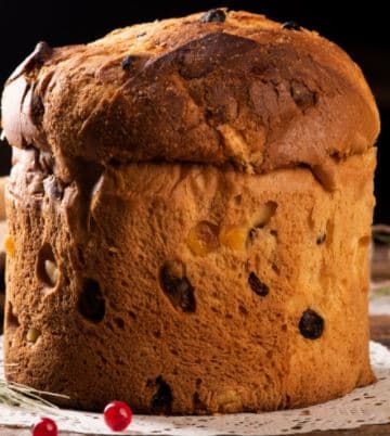 Panetone de liquidificador