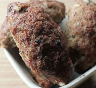 Quibe low carb de couve-flor