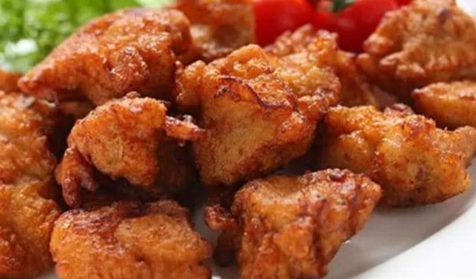 Frango à passarinho oriental