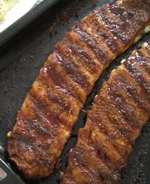 Costela suína assada no forno