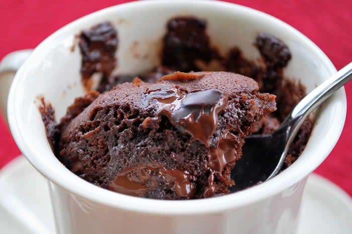 Brownie de caneca