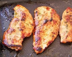 Filé de frango de forno