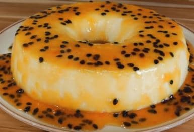 Pudim de maracujá