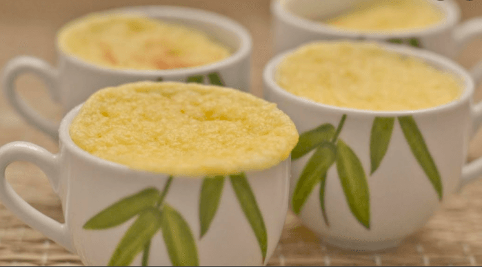 Pão de queijo de caneca