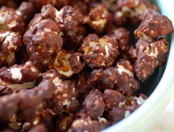 Pipoca de chocolate