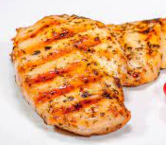 File de frango grelhado com limão
