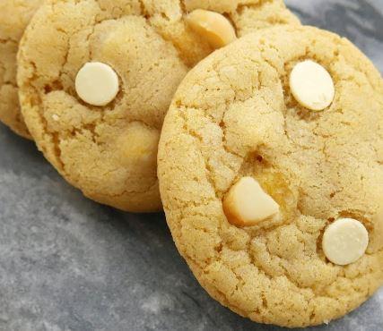 Cookies de chocolate branco