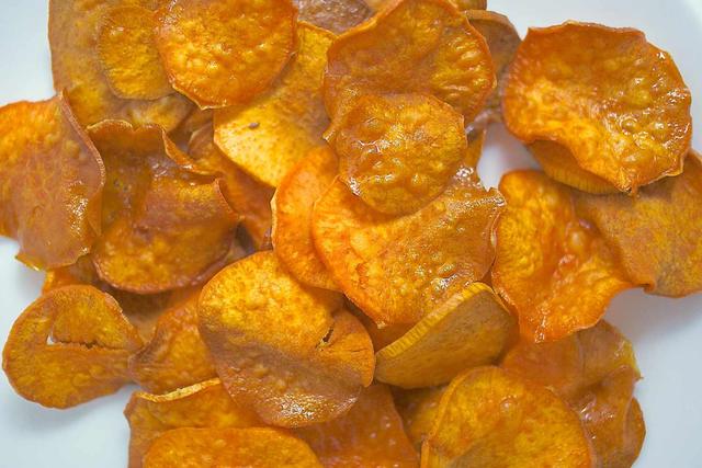 Chips de batata-doce